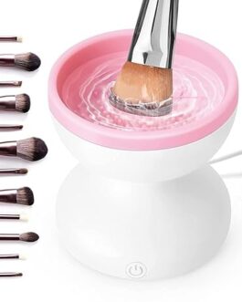 Máquina limpiadora de brochas de maquillaje eléctrica